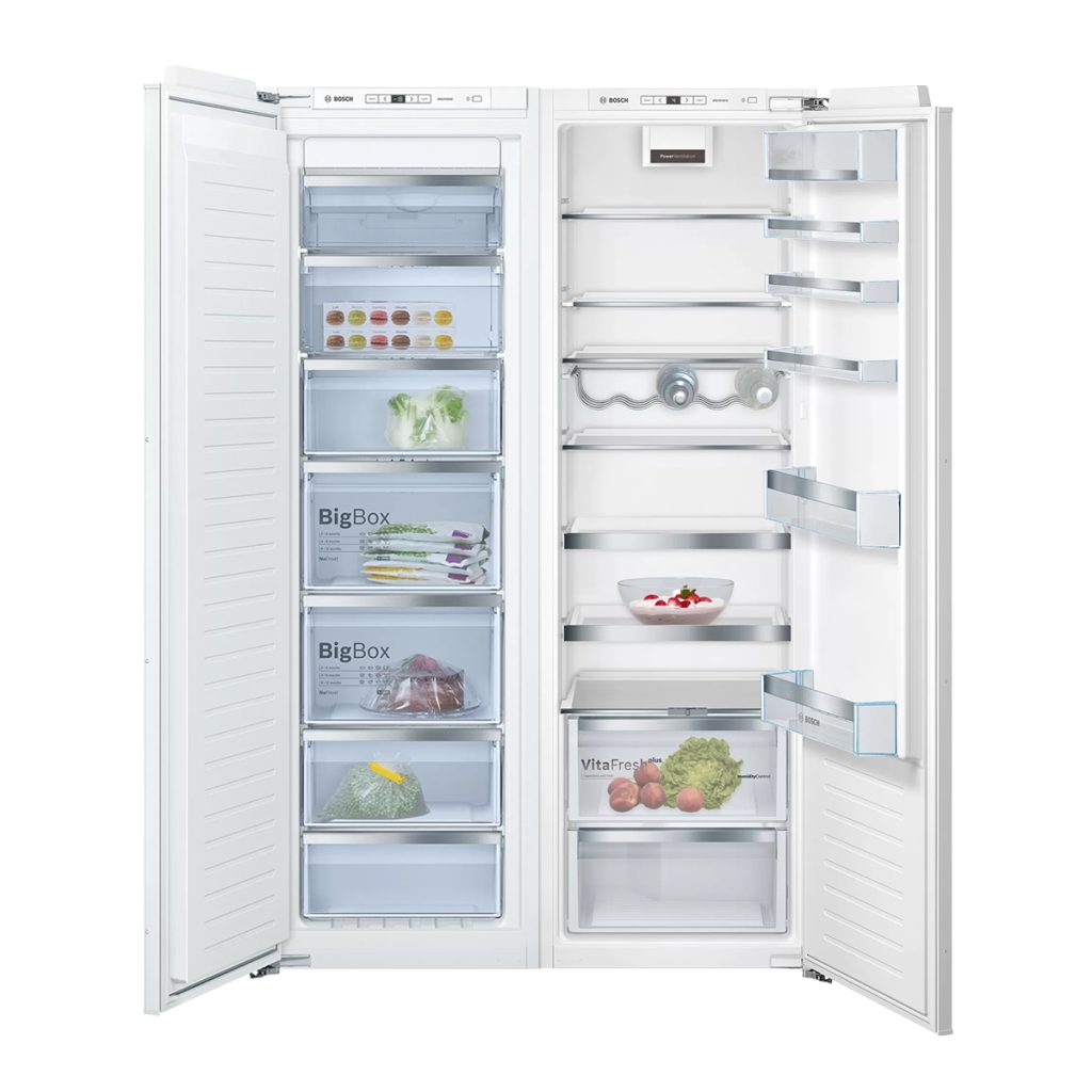 یخچال و فریزر دوقلو توکار بوش (Bosch) مدل KIR81AFE0-GIN81ACF0